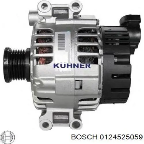0124525059 Bosch alternador