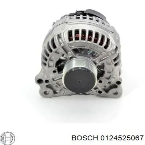 0124525067 Bosch alternador