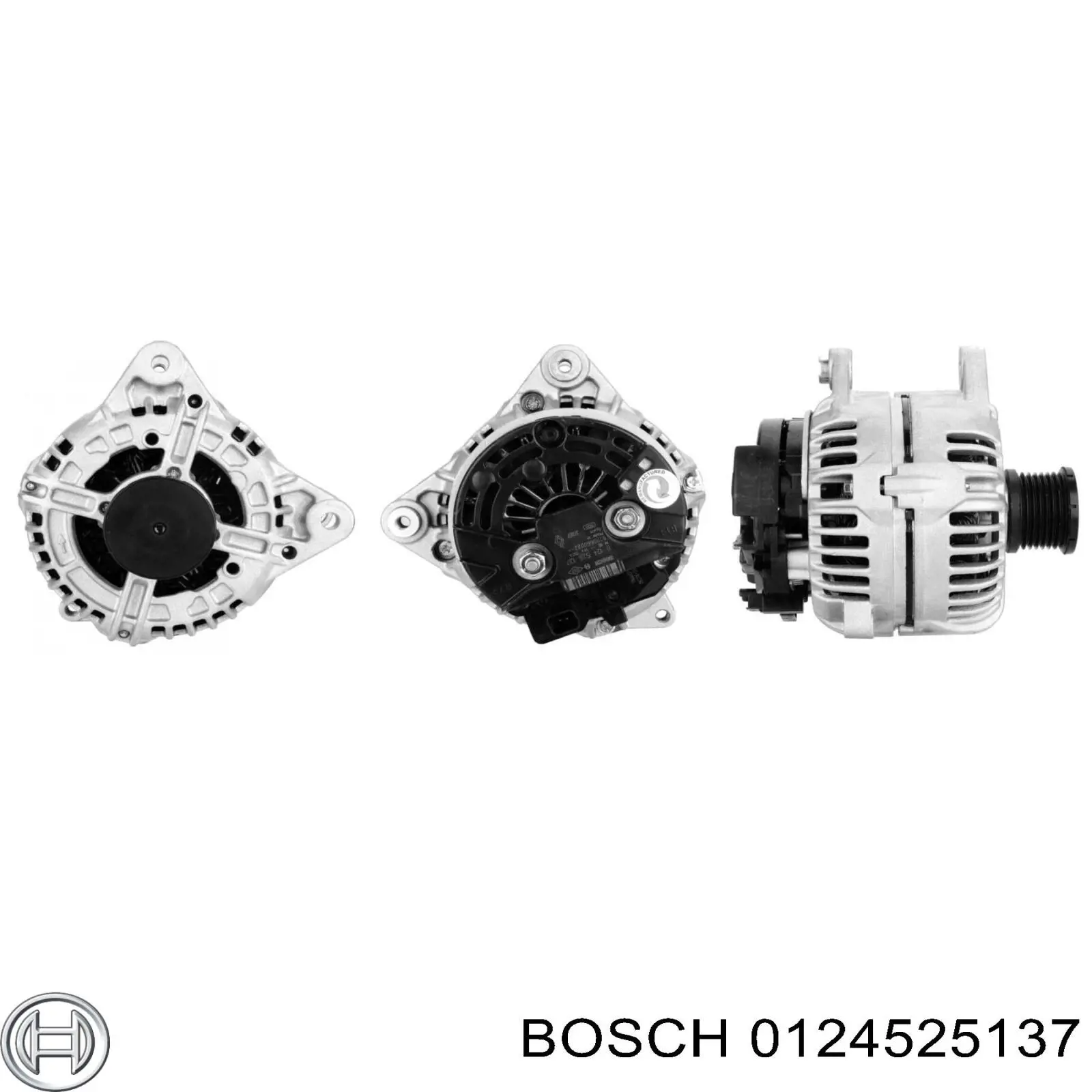 0124525137 Bosch Alternador de coche