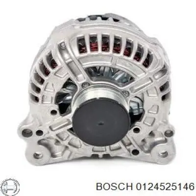 0124525146 Bosch alternador