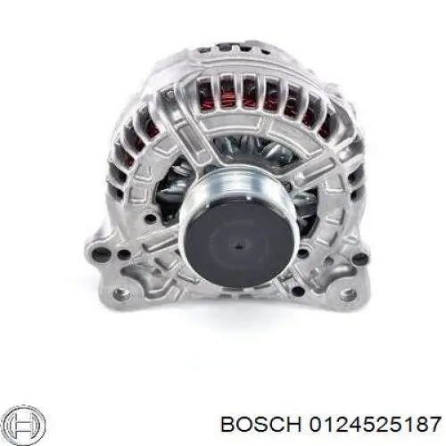 0124525187 Bosch alternador