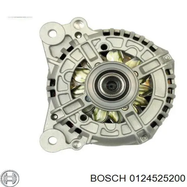 0124525200 Bosch alternador
