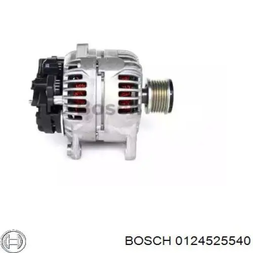 0124525540 Bosch alternador