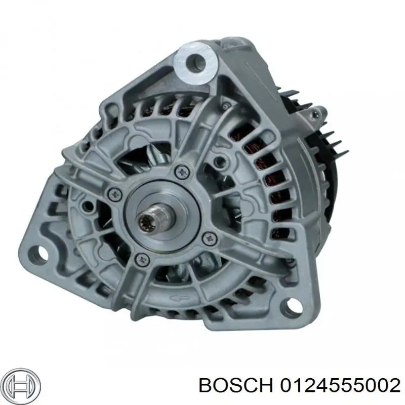 0124555002 Bosch alternador