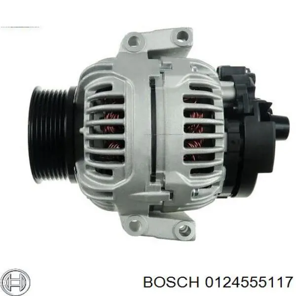 Alternador 0124555117 Bosch