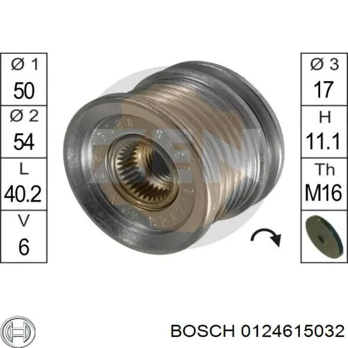 A0131540702 Chrysler Alternador de coche