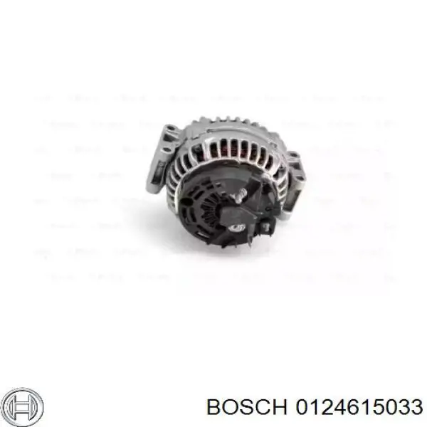 Alternador 0124615033 Bosch