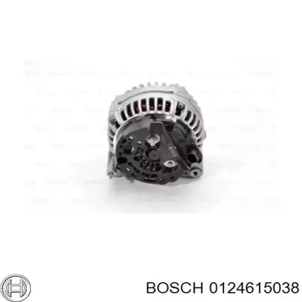 0124615038 Bosch alternador