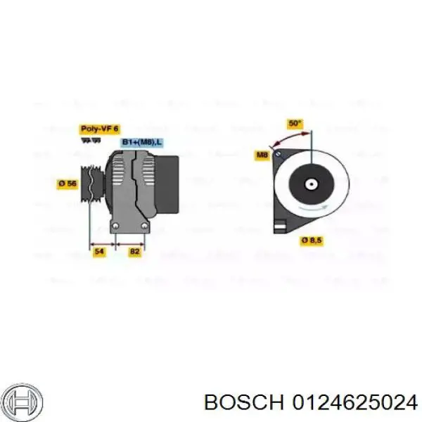Alternador del motor Volvo 36050266 precio, desde 89,25 EUR