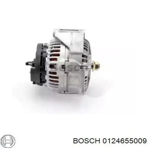 Alternador 0124655009 Bosch