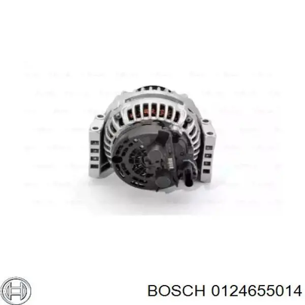 Alternador 0124655014 Bosch