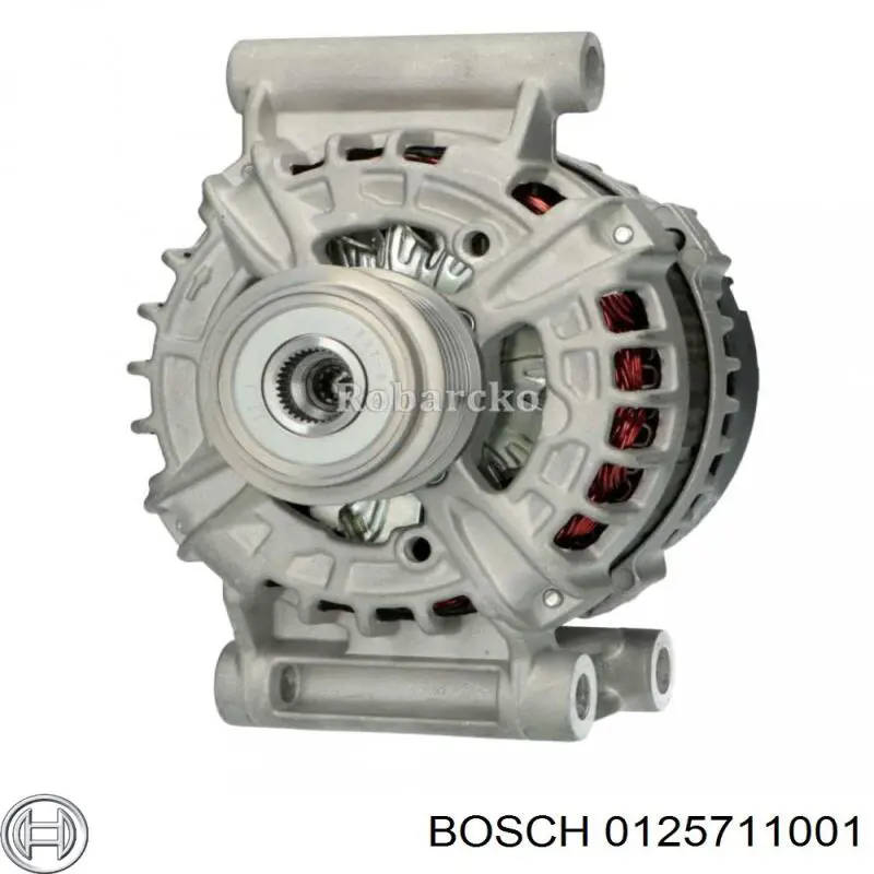  0125711001 Bosch alternador