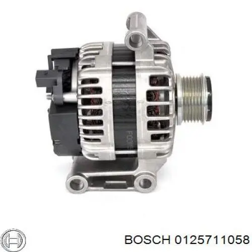 0.125.711.058 Bosch alternador