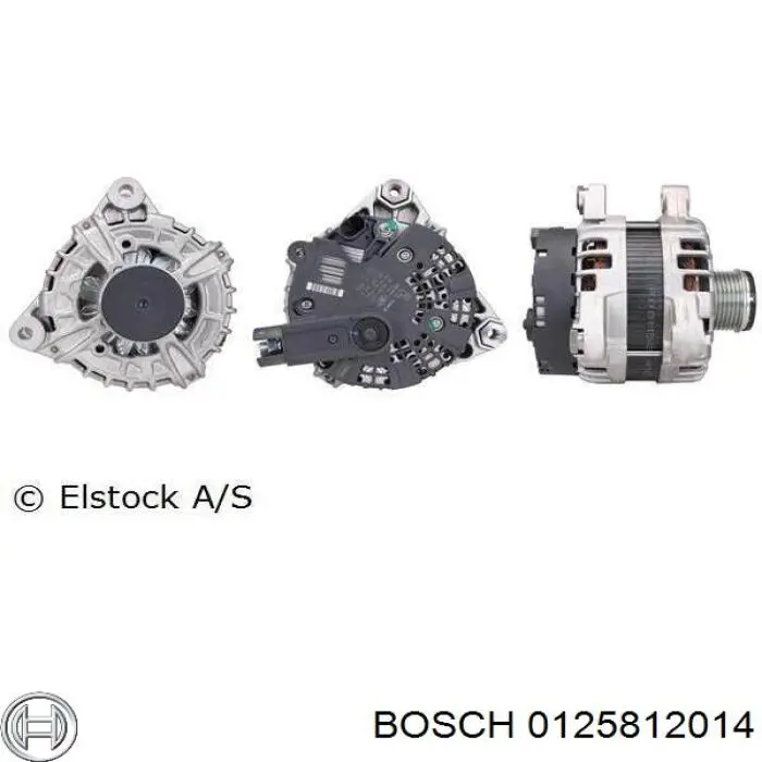 0125812014 Bosch alternador