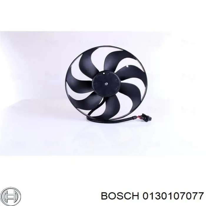 0130107077 Bosch ventilador del motor