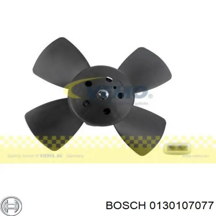 Ventilador (rodete +motor) refrigeración del motor con electromotor completo Volkswagen Passat 3A5, 351, 315