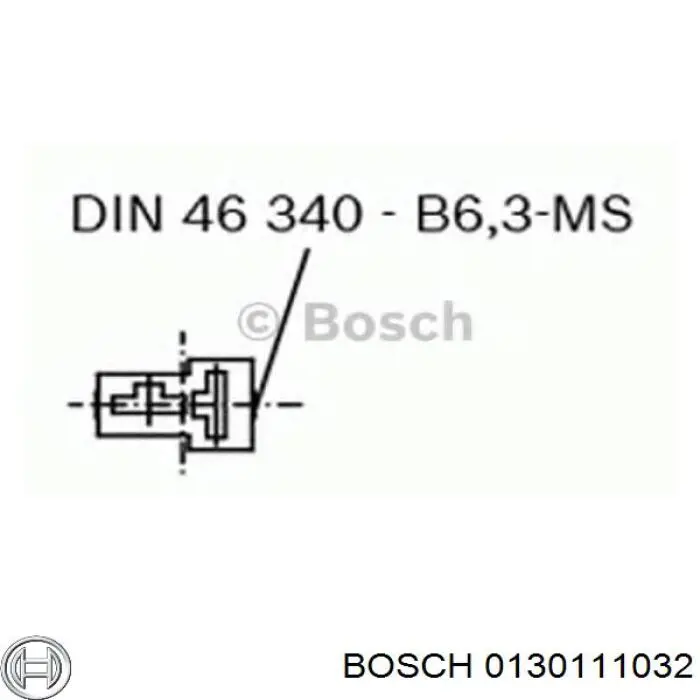 0130111032 Bosch motor eléctrico, ventilador habitáculo