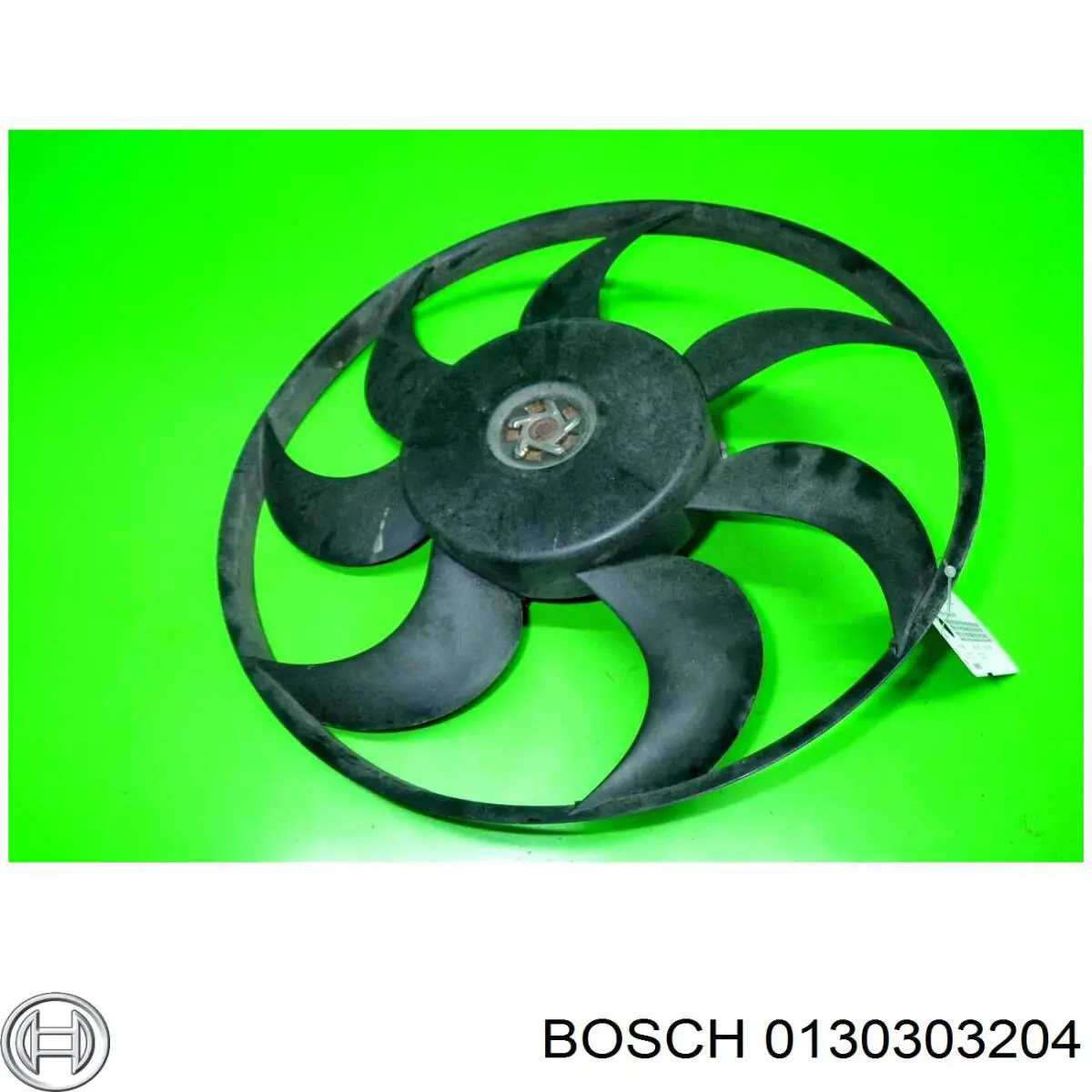 Ventilador eléctrico de aire acondicionado completo (motor y aspa) 0130303204 Bosch