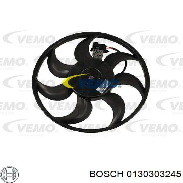 0130303245 Bosch Electroventilador del motor
