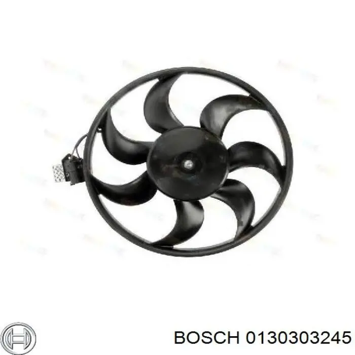 Ventilador de radiador Bosch 0130303245 precio, desde 45,01 EUR