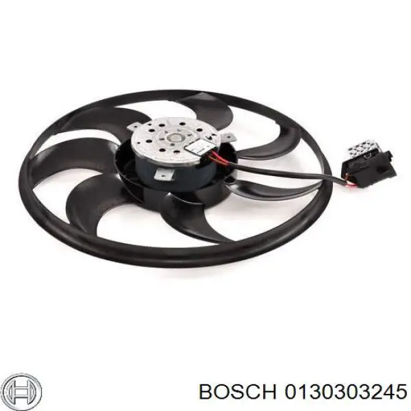 Ventilador de refrigeración del motor Bosch 0130303245