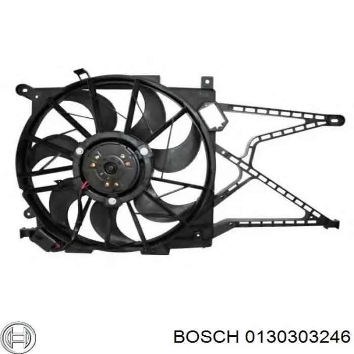 Ventilador, refrigeración motor Bosch 0130303246 precio, desde 39,20 EUR