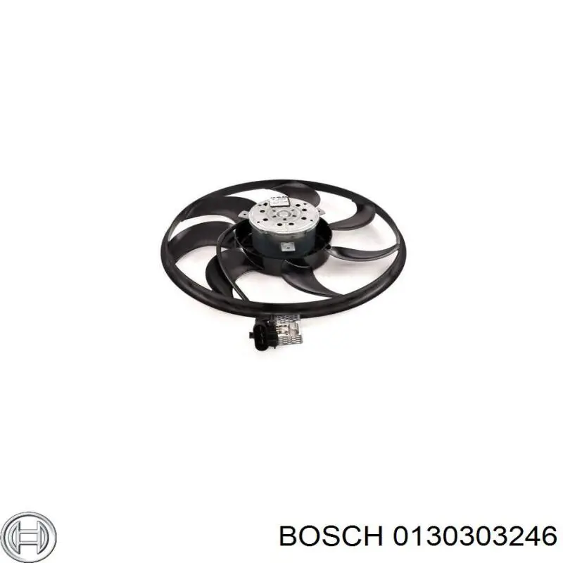 0130303246 Bosch Ventilador de refrigeración del motor