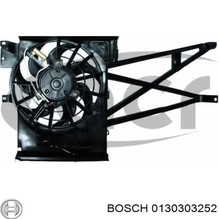 1341310 Opel Electroventilador del motor