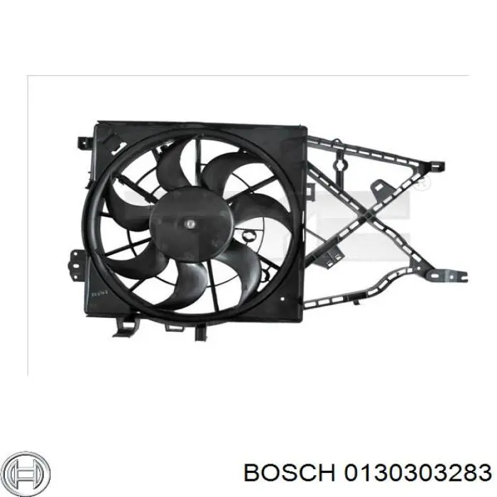 0130303283 Bosch ventilador del motor
