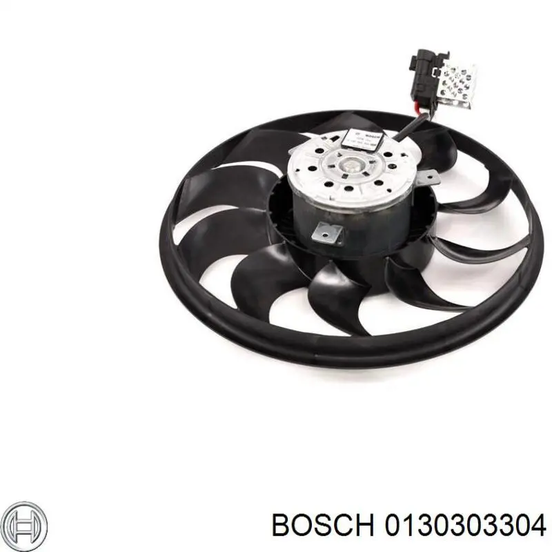 0130303304 Bosch Ventilador del radiador