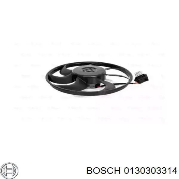 Ventilador del motor 0130303314 Bosch