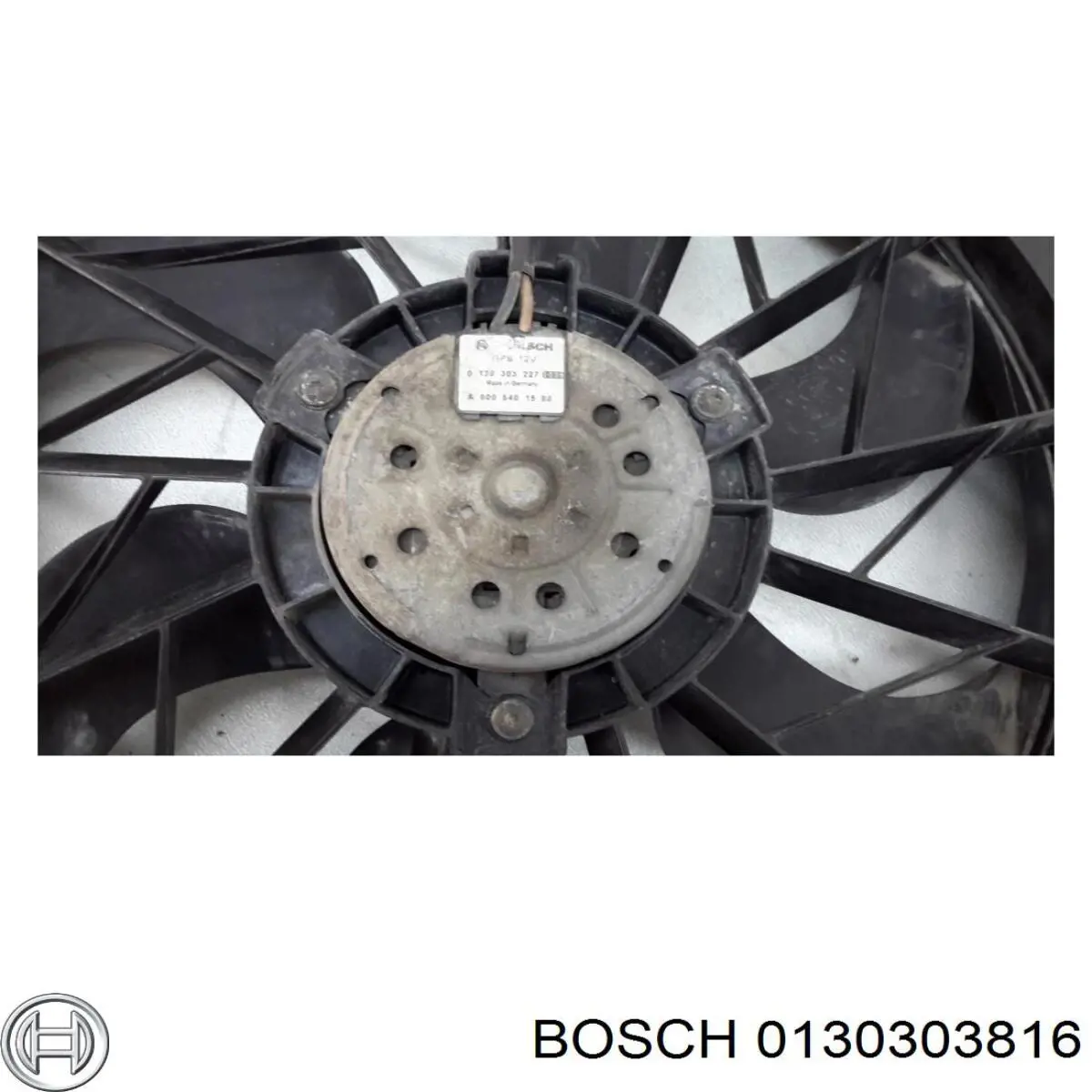 Comprar A0015003593 Mercedes Difusor del radiador del aire acondicionado con ventilador y motor