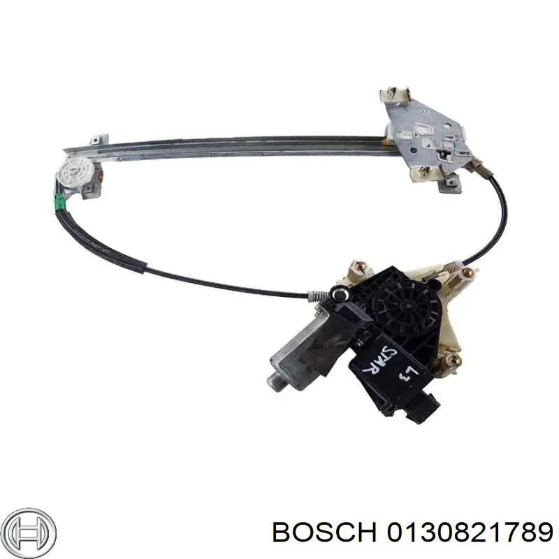 0130821789 Bosch motor eléctrico, elevalunas, puerta trasera izquierda