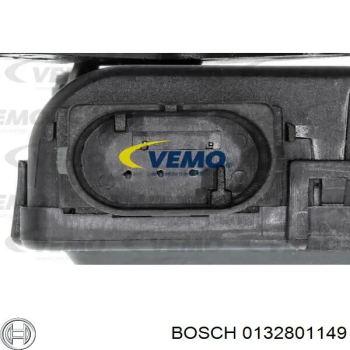 0132801149 Bosch Actuador de compuerta de calefacción
