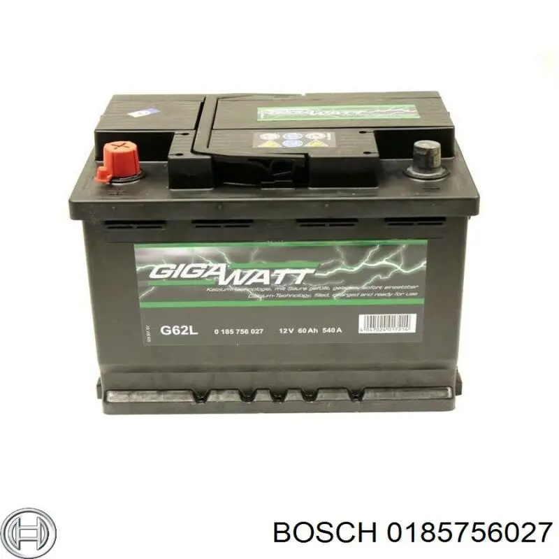 Batería de arranque Bosch 0185756027 precio, desde 85,65 EUR