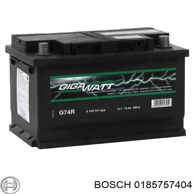 Batería de Arranque Bosch (0185757404)