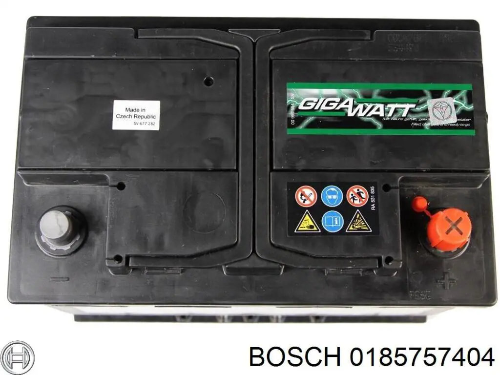 Batería de arranque Bosch 0185757404 precio, desde 125,40 EUR