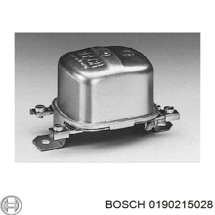 0190215028 Bosch regulador de rele del generador (rele de carga)