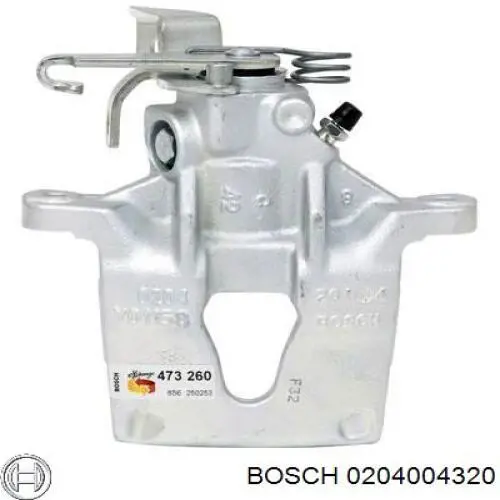 Pinza de freno trasera izquierda BOSCH 0204004320