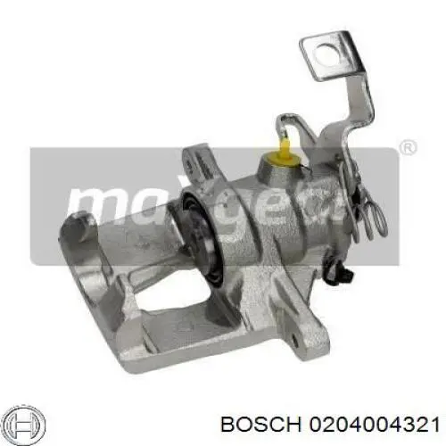 Pinza de freno trasero derecho BOSCH 0204004321