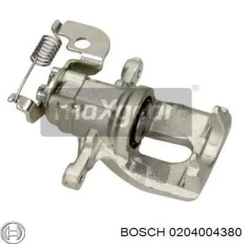 Pinza de freno trasera izquierda BOSCH 0204004380