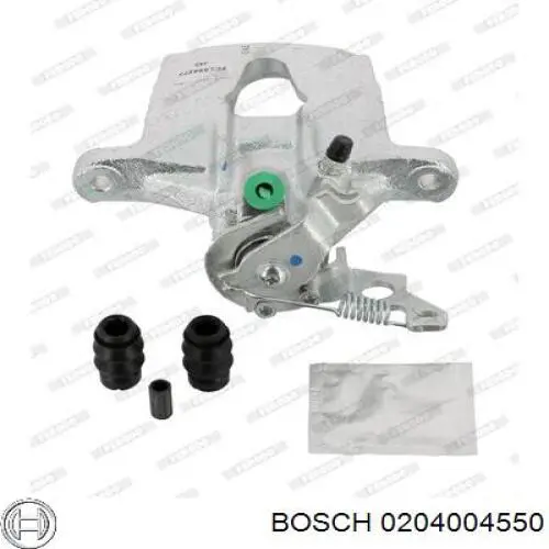 0 204 004 550 Bosch pinza de freno trasera izquierda