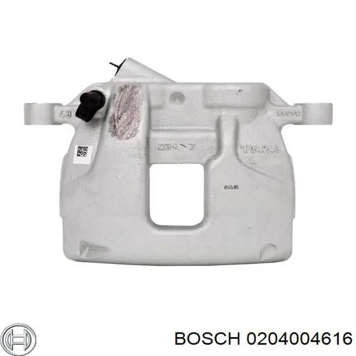 0204004616 Bosch pinza de freno delantera derecha
