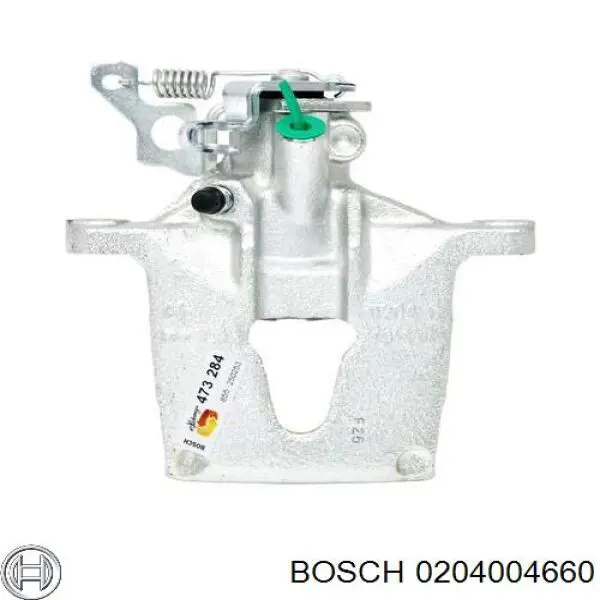 0204004660 Bosch pinza de freno trasera izquierda