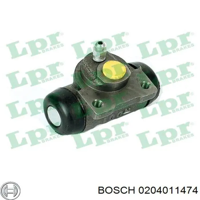 0204011474 Bosch cilindro de freno de rueda trasero