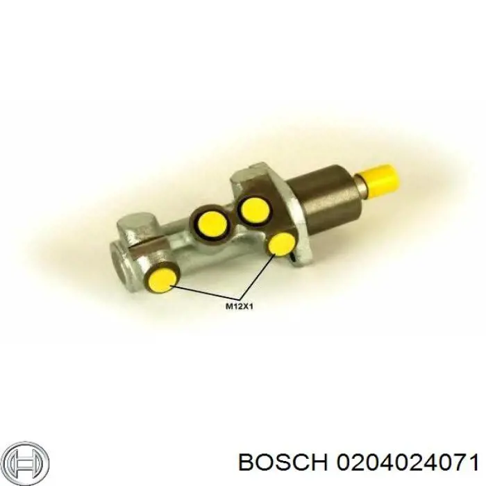 0204024071 Bosch cilindro principal de freno