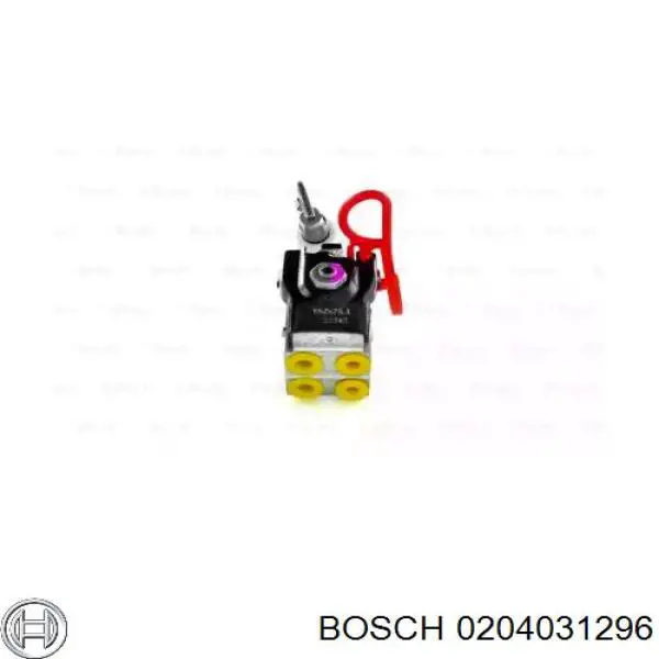 Regulador de la fuerza de frenado 0204031296 Bosch
