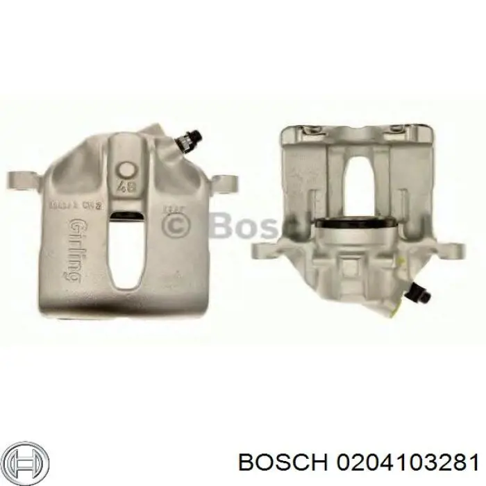 113-1397X Quick Brake pinza de freno delantera izquierda