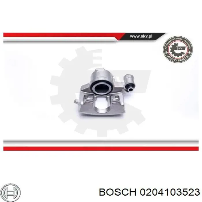 0204103523 Bosch pinza de freno delantera derecha