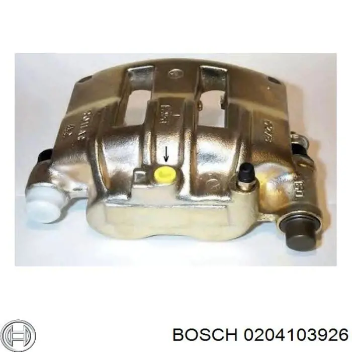 0204103926 Bosch pinza de freno delantera izquierda